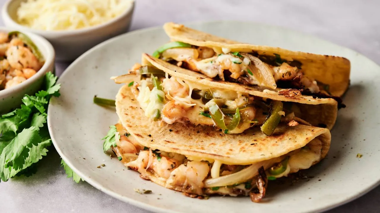 How to Build Tacos Gobernador With Shrimp That Stays Juicy and Cheese That Holds
