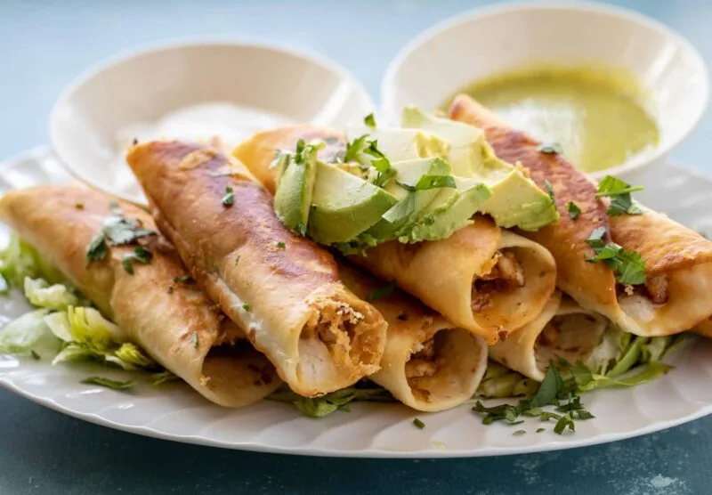 How to Keep Homemade Chicken Flautas Crisp Without Drying the Filling