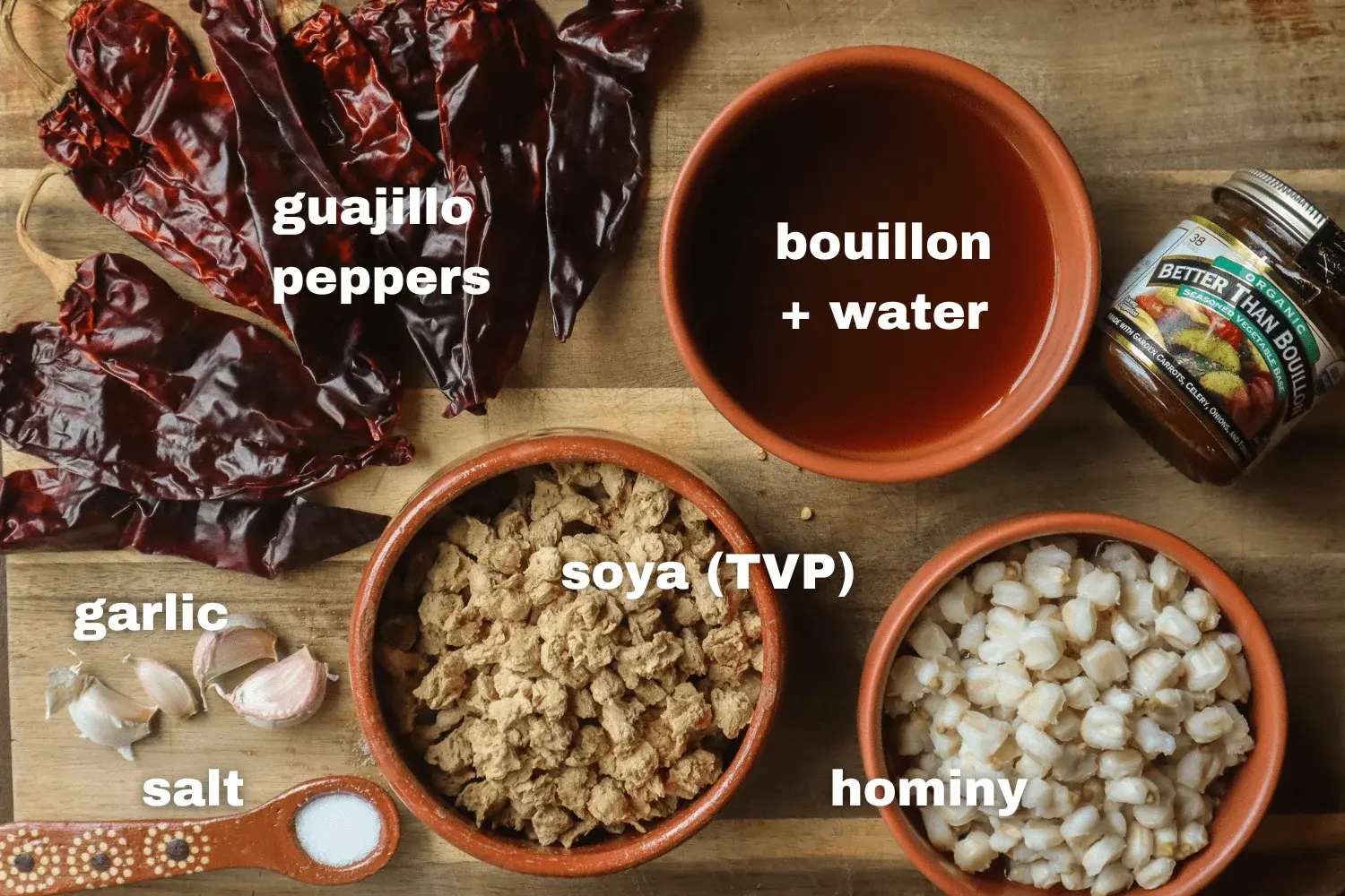 How to Make Vegetarian Red Pozole With a Deeper Broth and Hominy