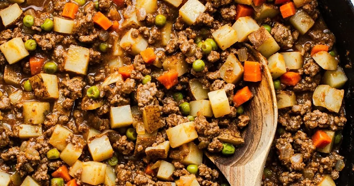 Mexican Picadillo Recipe — Carne Molida con Papas