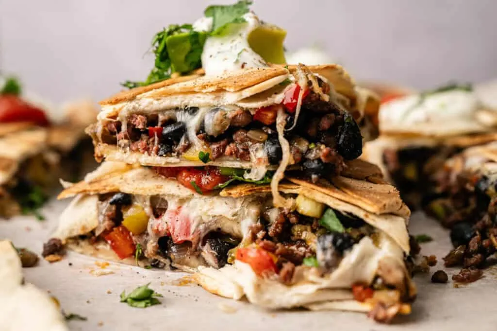 How to Bake Sheet Pan Quesadillas for a Crowd Without a Soggy Center