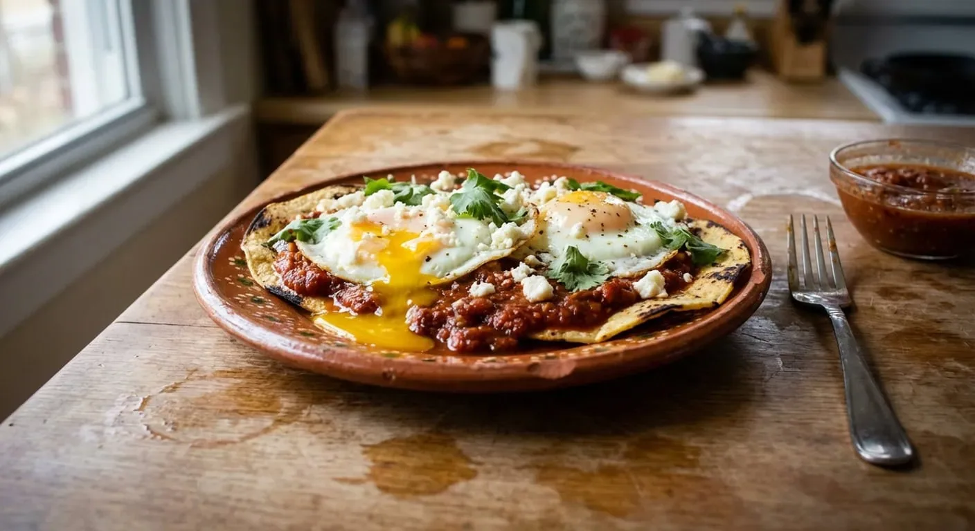 How to Make Huevos Rancheros With Crisp Tortillas and a Bright Salsa