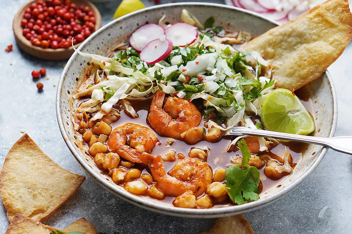 Shrimp Pozole — Pozole De Camaron