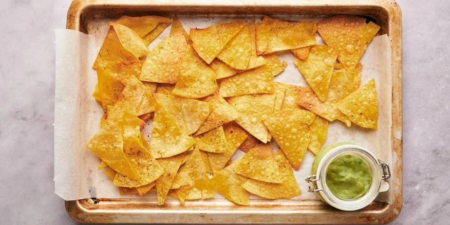 Homemade Tortilla Chips — Fried or Baked
