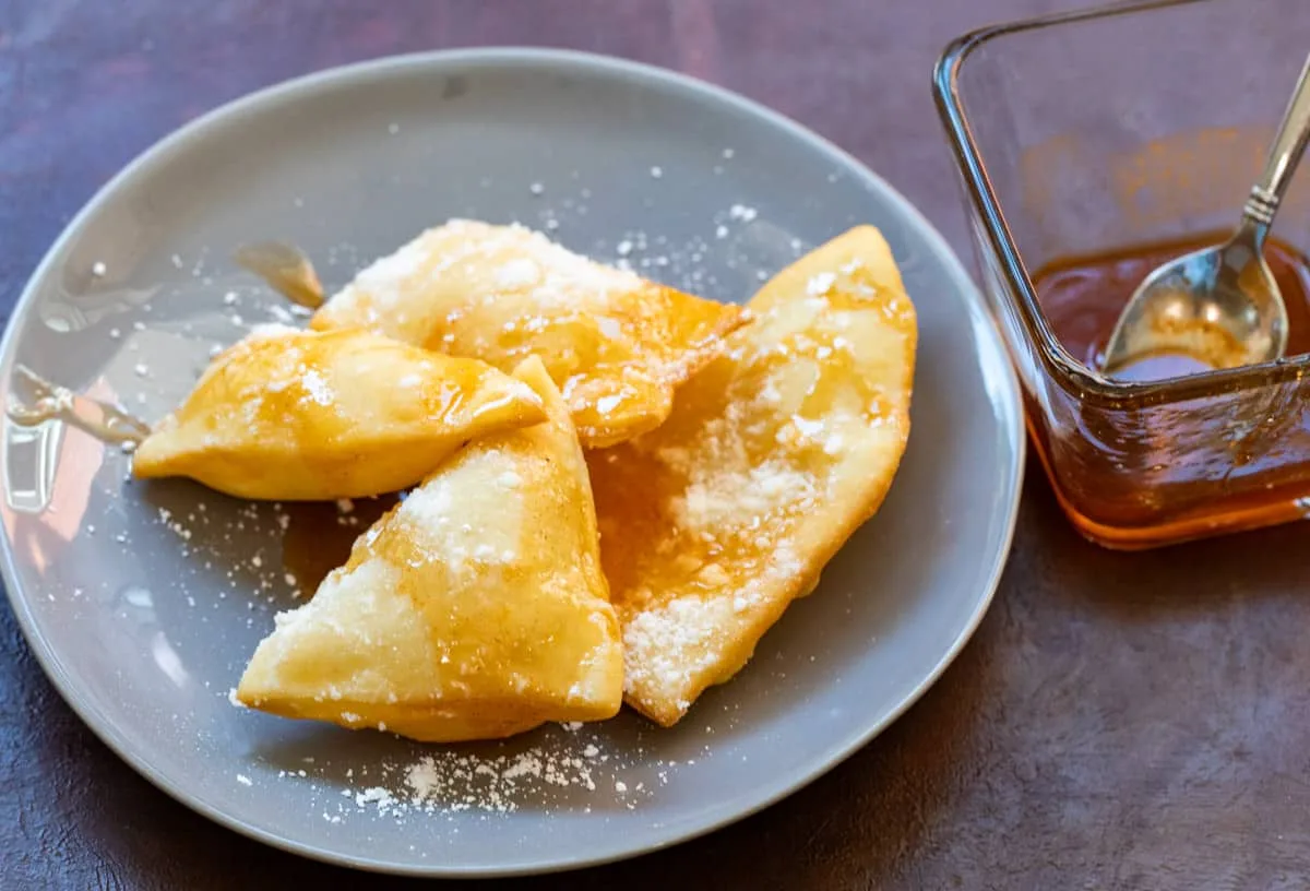 Sopapillas with a side of honey for Better Results in a Home Kitchen